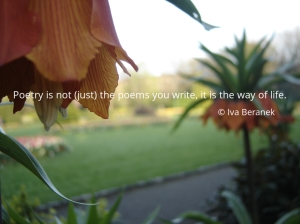 april flowers with my poetry quote-copyrighted